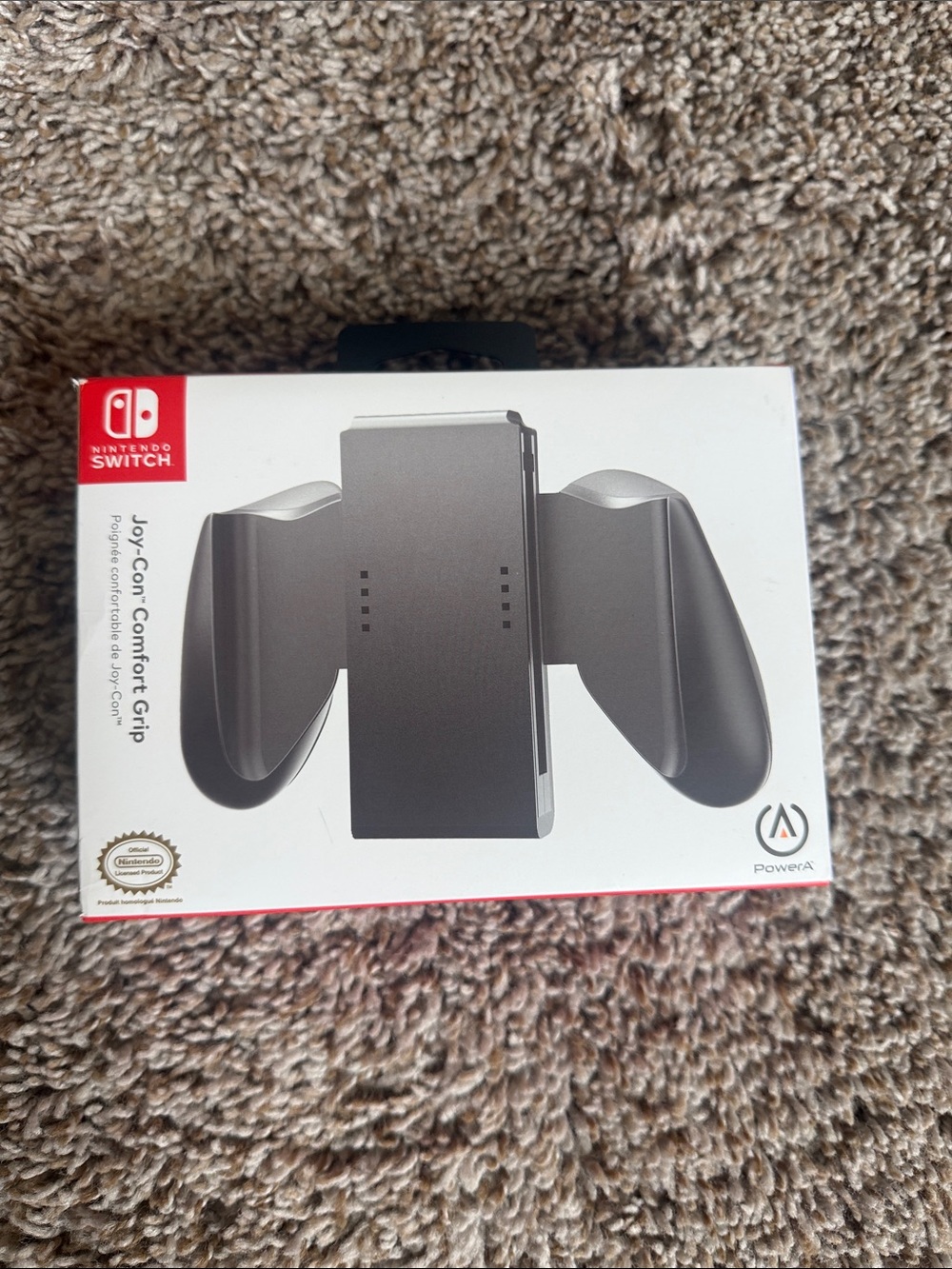 Nintendo Black Joy‑Con Comfort Grip Controller